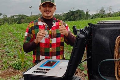 西班牙穆?tīng)栁鱽嗈r(nóng)場(chǎng)引進(jìn)恒美土壤養(yǎng)分檢測(cè)儀